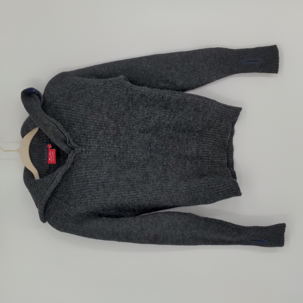 Ulvang Wool Grey Rav Sweater Unisex Long Sleeve Extra Small Norway Thumb Hole